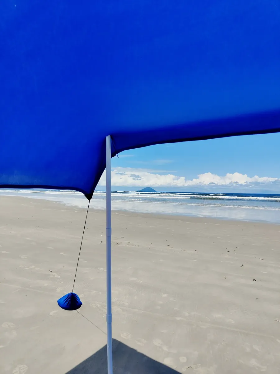 Tenda Praia Portátil Família 2,70x2,20m Fácil Montagem - Imagem 2